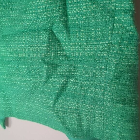 Banana Republic Woven Emerald Green Pencil Skirt 6 - Picture 10 of 13